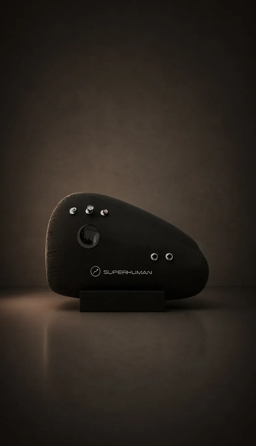 Superhuman S1 portable soft-shell hyperbaric chamber