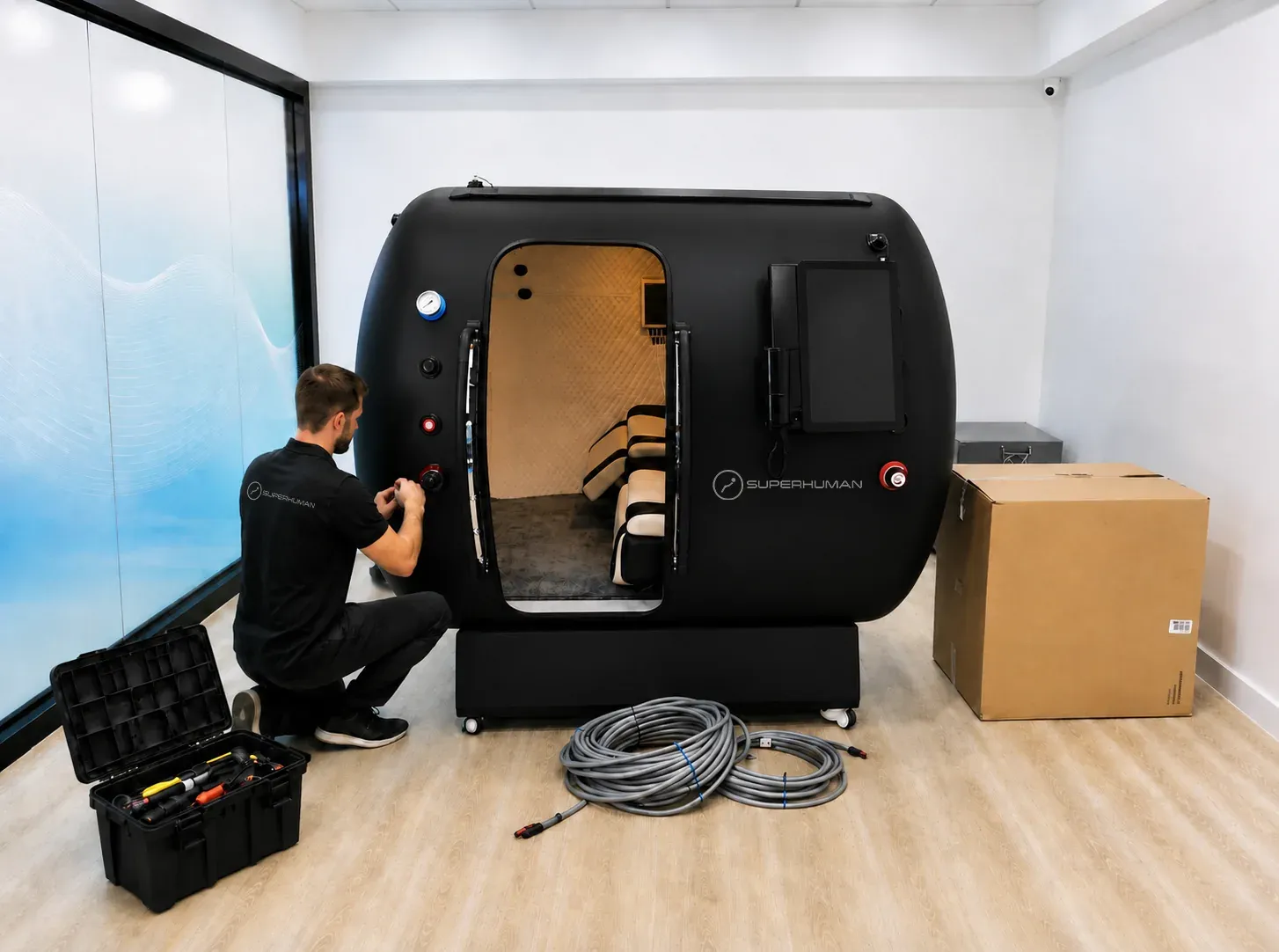 Chamber installation week