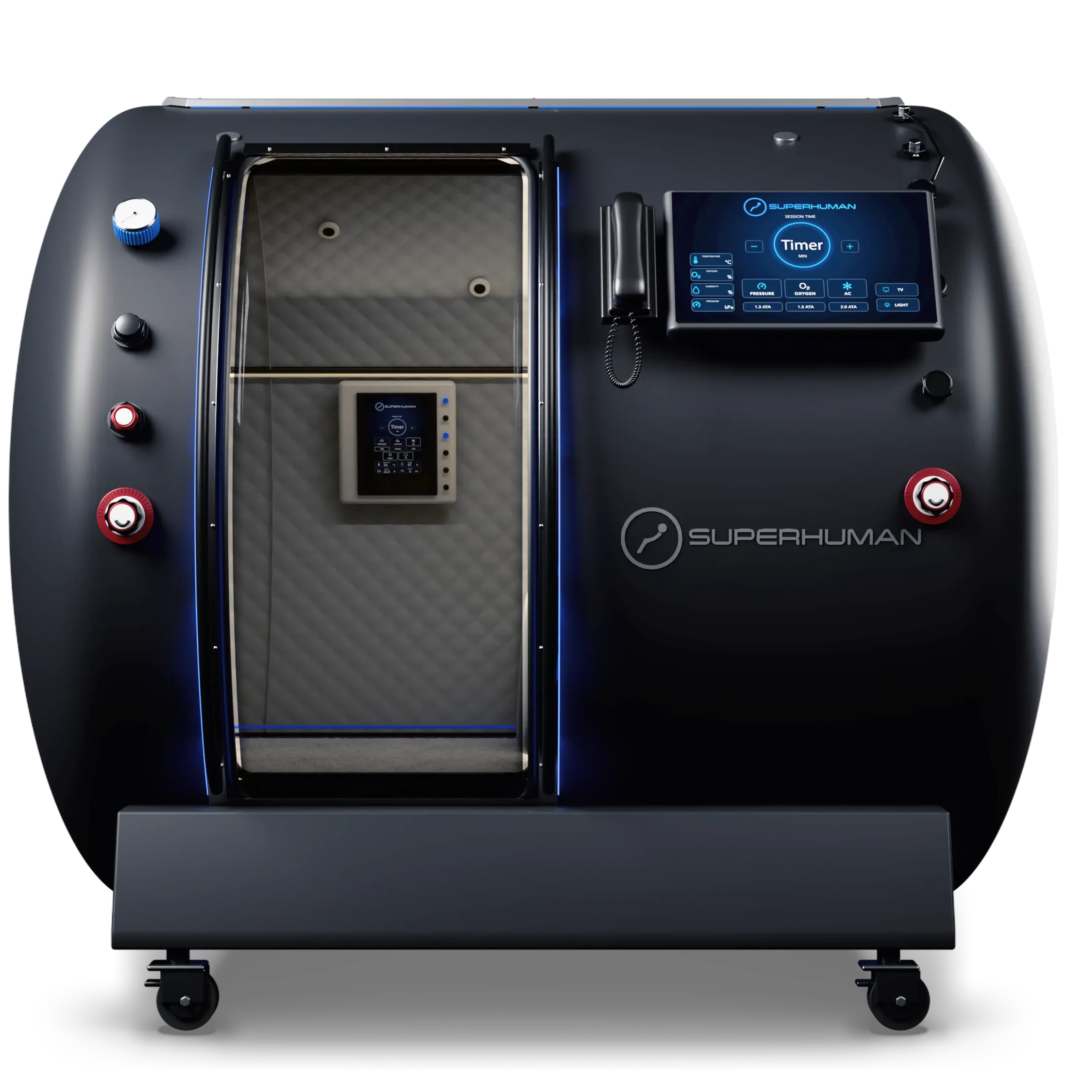 Superhuman T2 two-person walk-in hard-shell chamber