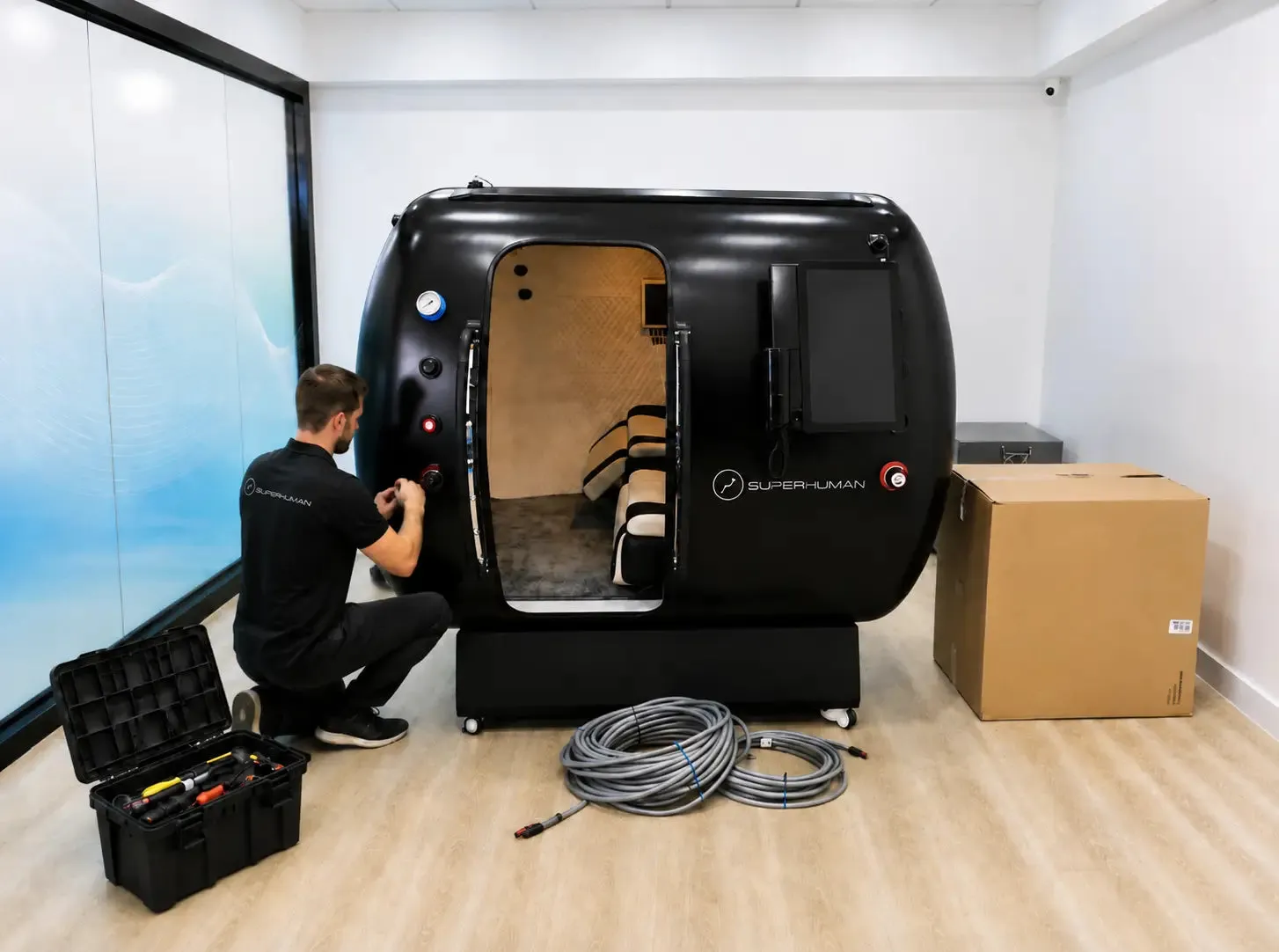 White-glove delivery and installation